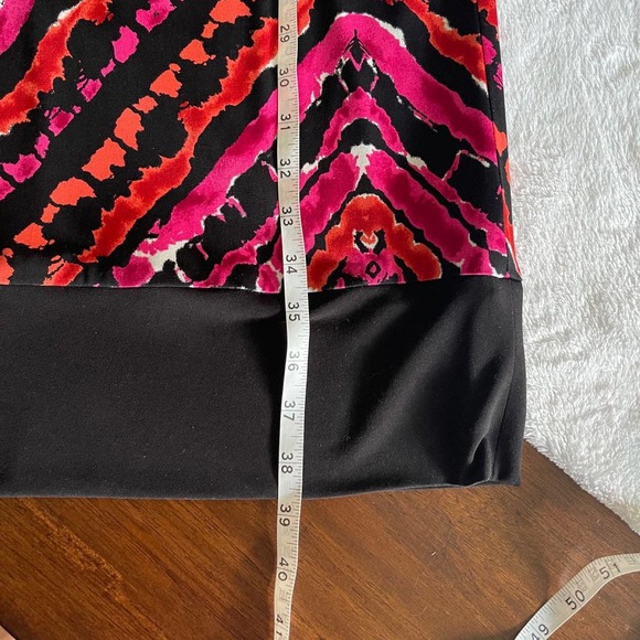 AB Studio Women’s Geometric Sleeveless Sheath Dress Size‎ Large - Picture 6 of 6